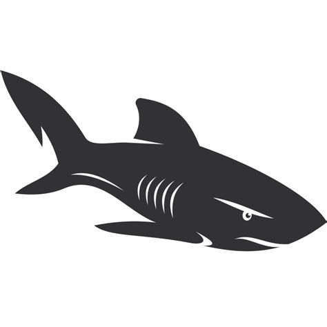 Shark Outline Silhouette Openclipart