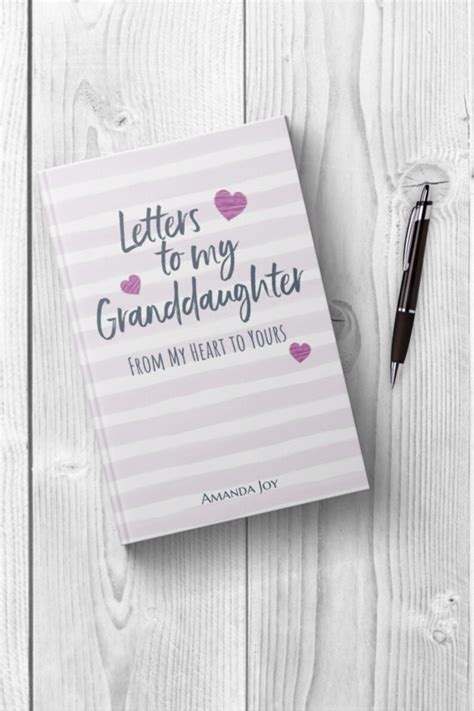 Letters To My Granddaughter Girl Journal Book Writing Journal Etsy