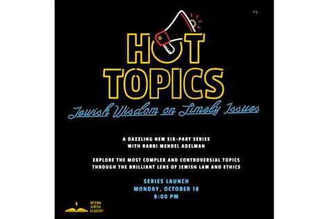 Hot Topics Atlanta Jewish Connector
