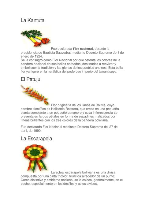 La Kantuta Son Simbolos Patrios De Bolivia La Kantuta Fue Declarada Flor Nacional Durante