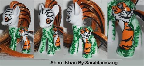 My Little Pony Custom Shere Khan By Ember Lacewing On Deviantart
