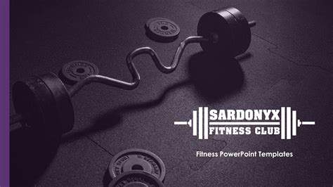Gym Powerpoint Template Printable Templates
