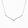 SOFIA strieborný náhrdelník so zirkónmi M-WWPS180249N-SF1