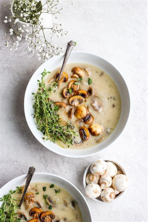 Dairy Free Cream Of Mushroom Soup A Simple And Delicious Soup That Is