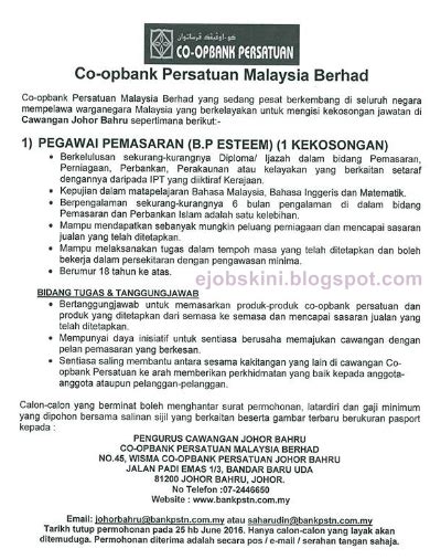 Bank persatuan's 14th branch has commenced its operation on 3 january 2012 and is located at mitc in ayer keroh malacca. Jawatan Kosong Koperasi Bank Persatuan Malaysia Berhad ...