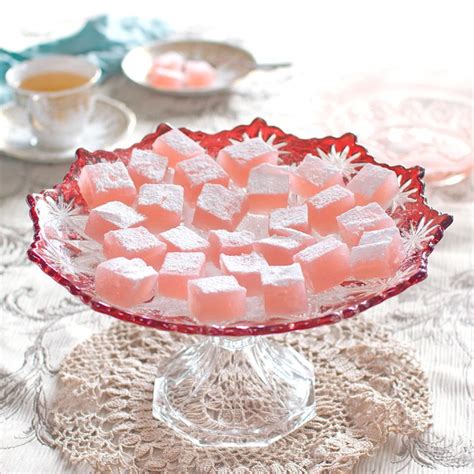 Độc đáo Turkish Delight Món Kẹo Dẻo Ngọt Ngào đầy Màu Sắc Từ đất Nước  Lẩu Băng Chuyền Osaka