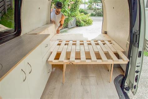 100 Cozy Camper Van Bed Ideas The Urban Interior Campervan Bed