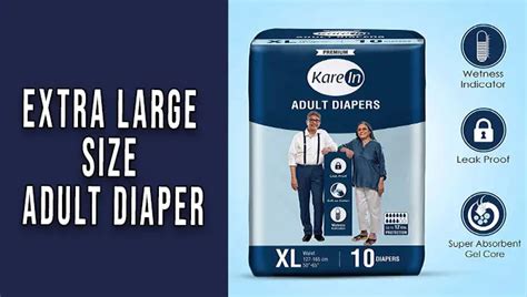 Extra Large Size Adult Diaper Supreme Comfort