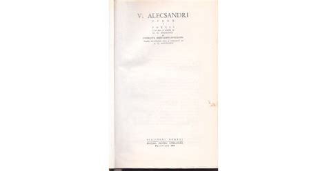 V Alecsandri Opere Volumele 1 Si 2 Poezii Editie Critica