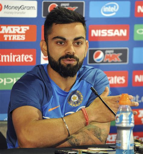 Virat Kohli Attends A Press Conference Ahead Of The Match Against