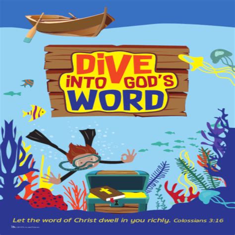 Dive Into Gods Word 11 X 17 Poster Cta Inc