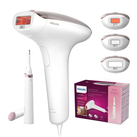 Philips Lumea Advanced Ipl Hair Removal Device For Face And Body With 3
