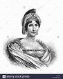 Nobile Maria Letizia Buonaparte war die Mutter von Napoleon i. von ...