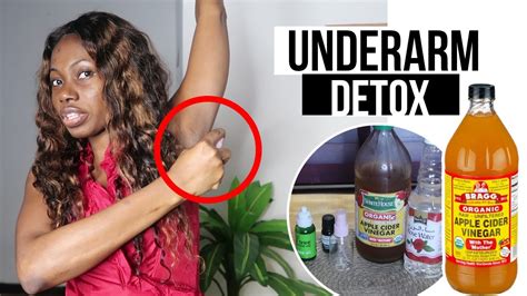 Armpit Detox Spray To Reduce Sweat And Brighter Armpits Youtube