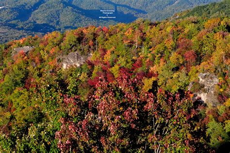 The High Knob Landform Beauty Of Autumn 2015 In High Knob Massif