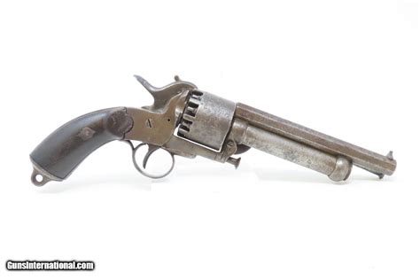 Rare Civil War Confederate Contract London Lemat Grapeshot Revolver