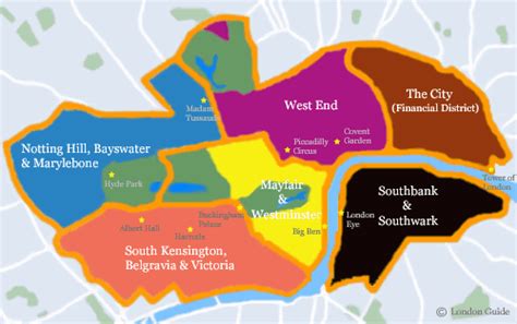 Your Ultimate London Neighborhood Guide Where To Live In London Map