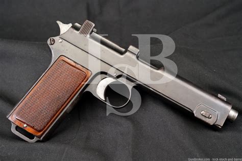 Wwi Austrian Steyr Hahn Model 1912 9x23mm Semi Automatic Pistol Ca 1916