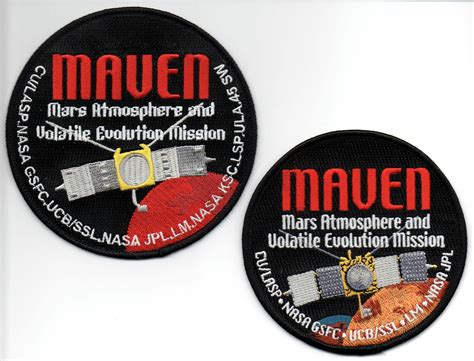 Nasa's mars 2020 perseverance rover will look for signs of past microbial life, cache rock and soil samples, and prepare for future human exploration. NASA MAVEN Mars atmosphere mission patches - collectSPACE ...