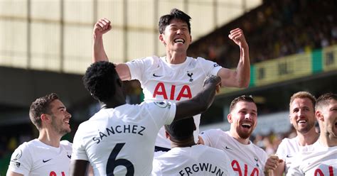 Watch Son Heung Min Passionately Celebrates After Tottenham Goal