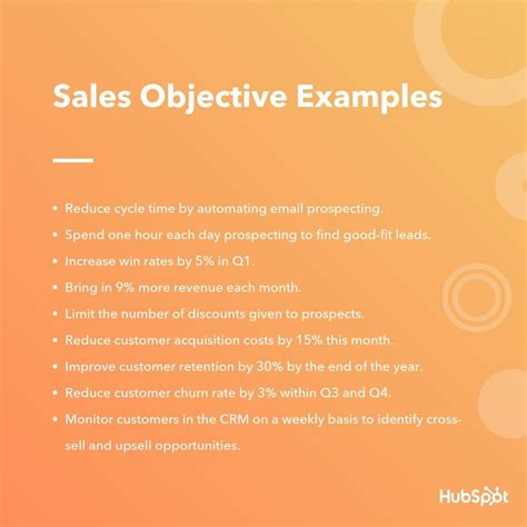 The 9 Most Important Types Of Sales Objectives Examples Types Of