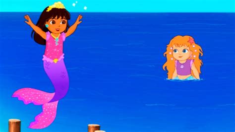 How To Draw Dora Mermaid Dora And Friends