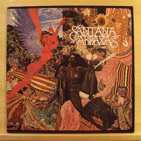 Santana Abraxas Uk Vinyl Lp Black Magic Woman Samba Pa Ti Oye