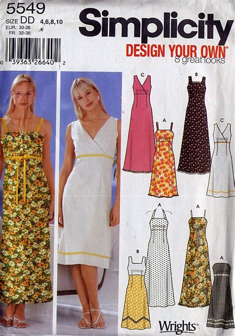 Girls Summer Dress Sewing Pattern