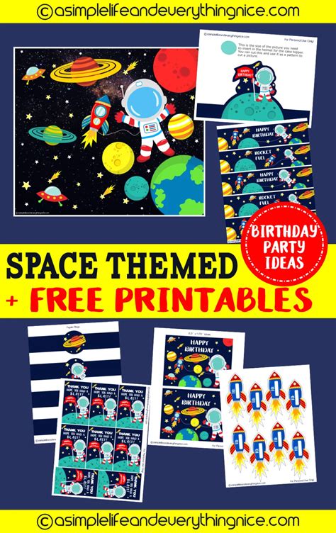 A Space Themed Birthday Party Matthew S Outer Space 8th Birthday Party