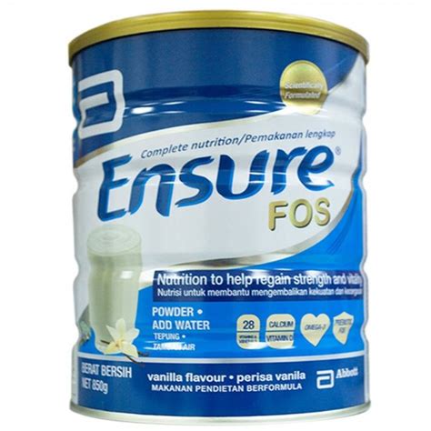 Sustagen malaysia is giving away free milk powder sample. Ensure FOS Adult Milk Powder (Vanilla) Distributor ...
