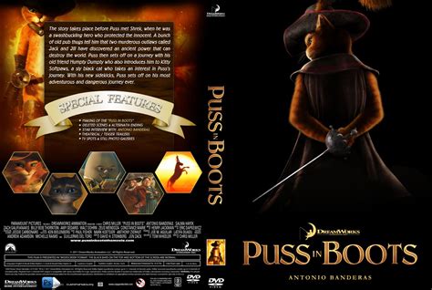 Dvd Covers And Labels Puss In Boots Dvd Cover