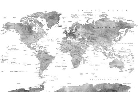 Mit dieser politischen landkarte möchten wir helfen. Weltkarte Schablone A4 Zum Ausdrucken