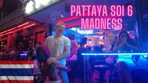 Insane Pattaya Red Light District Pattaya Soi Youtube