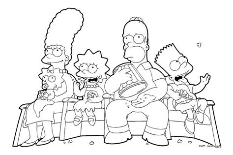 The Simpsons Free Printable Coloring Pages For Kids Simpsons Coloring