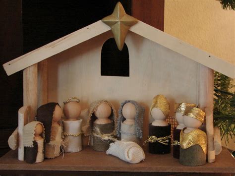 little inspirations wooden doll nativity