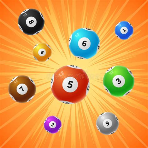Bingo Balls Frame Stock Illustration Illustration Of Game 29653235