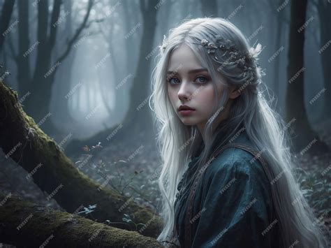 Premium Ai Image A Beautiful Angelic Girl