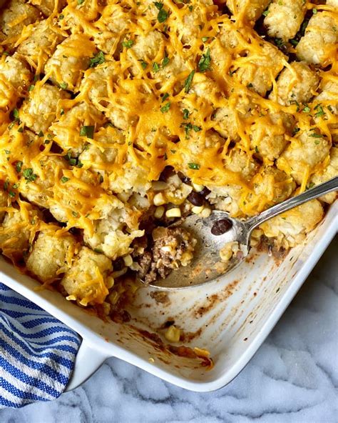 Cowboy Casserole Recipe With Tater Tots Kitchn