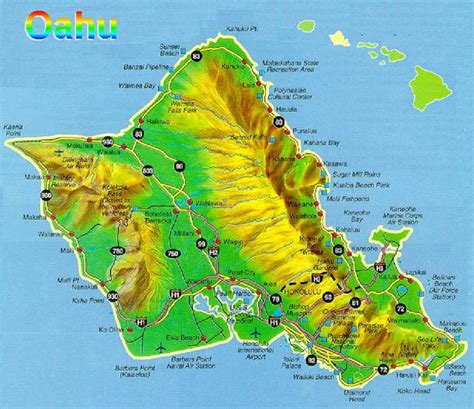 Check out our interactive hawaii map to view area attractions and hotels. MAP OF OAHU HAWAII, Honolulu Hawaiian Map, Tourist Map of ...