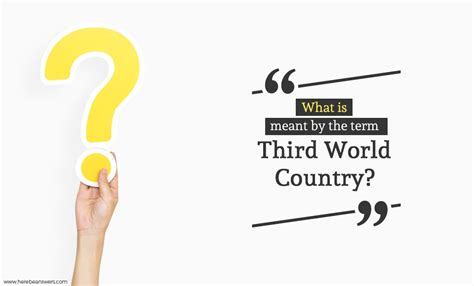 Third world definition, the underdeveloped nations of the world, especially those with widespread poverty. What is meant by the term - Third World Country?