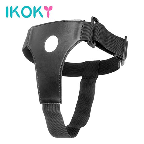 Ikoky Wearable Strapon Penis Panties Strap On Dildos Pants Sex Toys For Lesbian Gay For