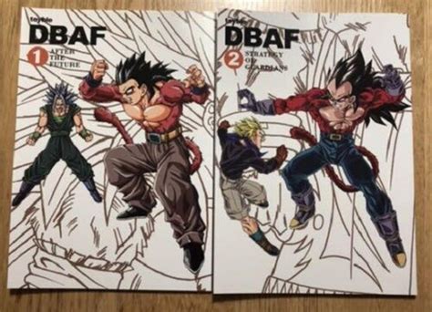 Toyotaro Dragon Ball Dojin Manga Book Dbaf Vol 1 2 Set Used Ebay