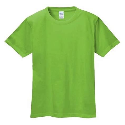 Plain Lime Green Round Neck T Shirt Size S At Rs 700 In Bengaluru