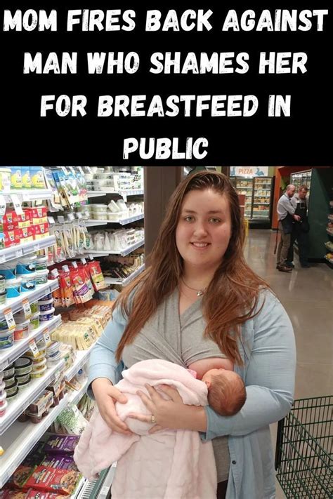 Mom Fires Back Against Man Who Shames Her For Breastfeed In Public Red