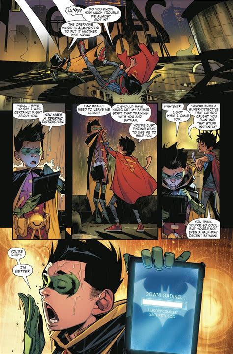 Dynamic Duo Damian Wayne And Jonathan Kent Team Up In Super Sons Comic Issue 2