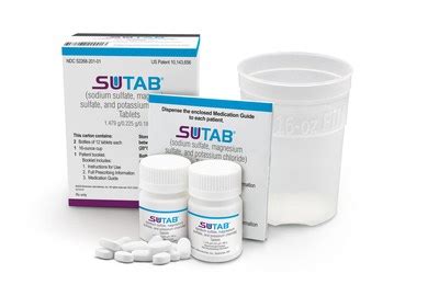 Sebela Pharmaceuticals Announces U S Launch Of Sutab Tablets An