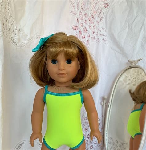american made doll swimsuit to fit 18 inch dolls such as american girl doll clothing dolls