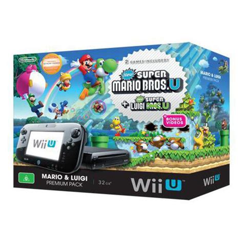 Wii U 32gb Deluxe Mario And Luigi Bundle For 259 Nintendotoday