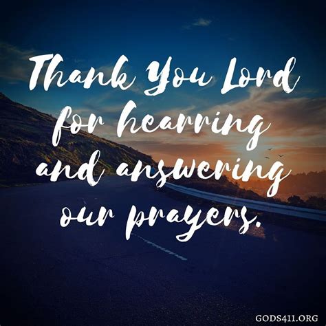 Awesome Thank You God For Answered Prayers Quotes