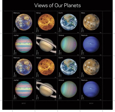 Postal Service Honors Nasa Planetary Discoveries With 2016 Stamps